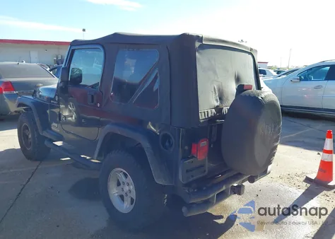 2005 Jeep Wrangler Sport z USA, uszkodzony, nr VIN 1J4FA49S65P353841